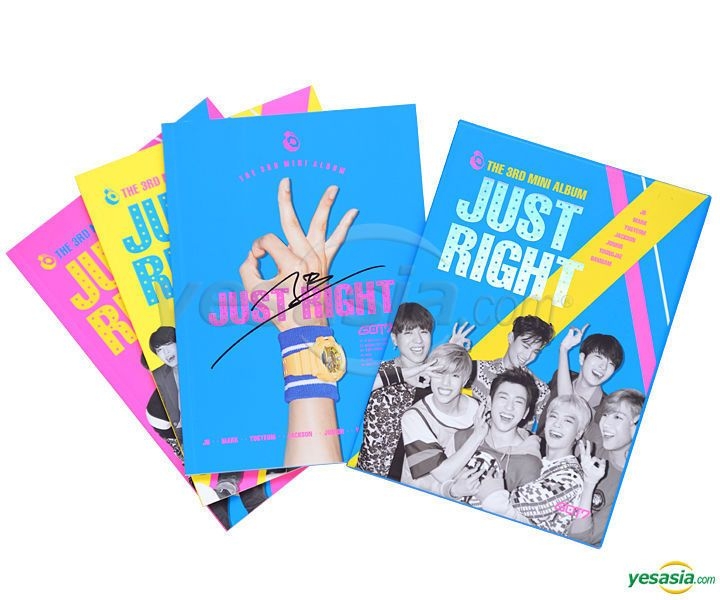 GOT7 YUGYEOM Official Printed Photo "JUST RIGHT" 3rd Mini Album Photo Card JYP 
