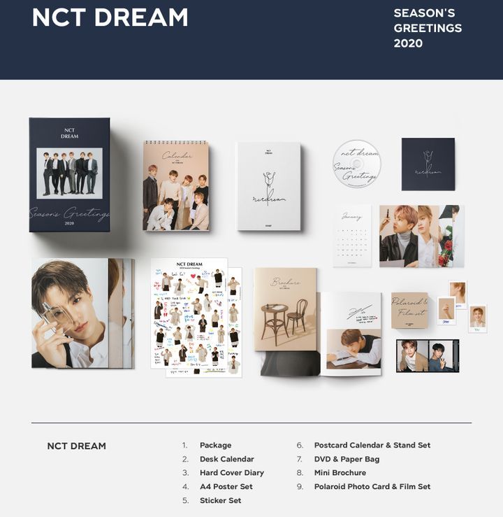 YESASIA: Image Gallery - NCT Dream 2020 Season's Greetings - North 