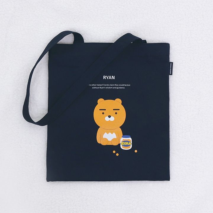 Yesasia Kakao Friends Eco Bag Apeach Female Starsgroupsmale Starscelebrity Tsphoto 3746