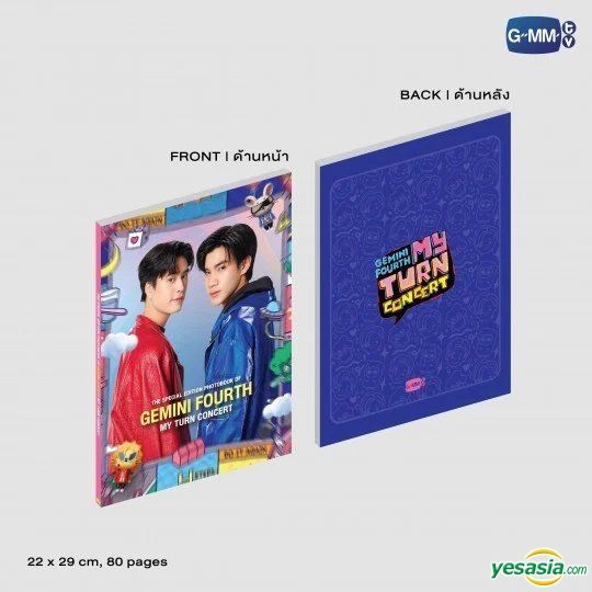 YESASIA: Gemini & Fourth My Turn Concert - Special Photobook PHOTO