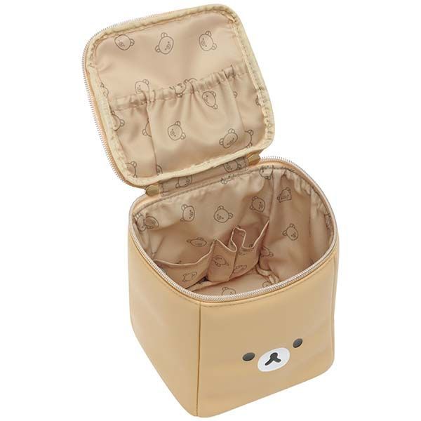 YESASIA SanX Rilakkuma Cosmetic Bag (NEW BASIC RILAKKUMA Vol.2) San
