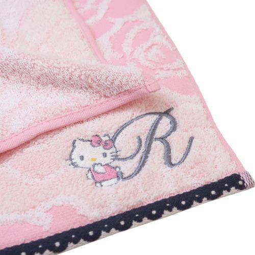 YESASIA: Hello Kitty Hand Towel (Initial R) (25×25cm) - Marushin ...