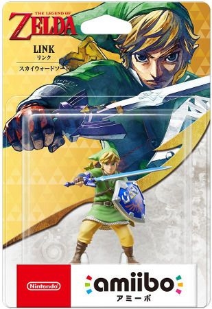 Yesasia Amiibo 林克 Skyward Sword 薩爾達傳說 日本版 再販 Nintendo Nintendo Wii Wii U 電玩遊戲 郵費全免 北美網站