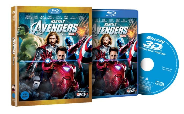 YESASIA: The Avengers 3D (Blu-ray) (First Press Limited Edition) (Korea ...