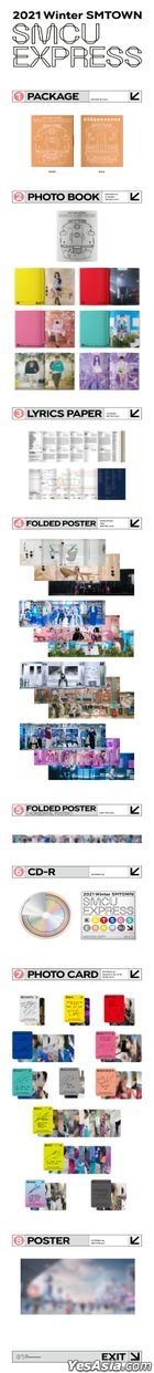 SMTOWN - 2021 Winter SMTOWN: SMCU EXPRESS (SMTOWN Version) + Folded Poster