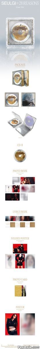 Red Velvet: Seul Gi Mini Album Vol. 1 - 28 Reasons (Case Version) + Folded Poster (Case Version)