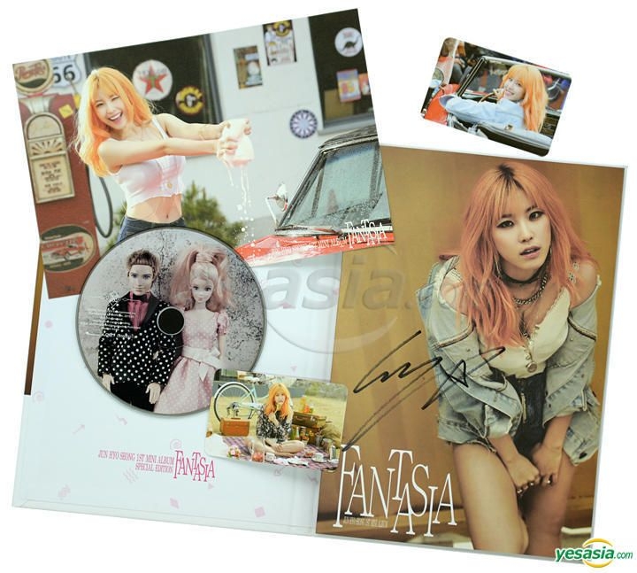 YESASIA: チョン・ヒョソン 1stミニアルバム - Fantasia (スペシャル版
