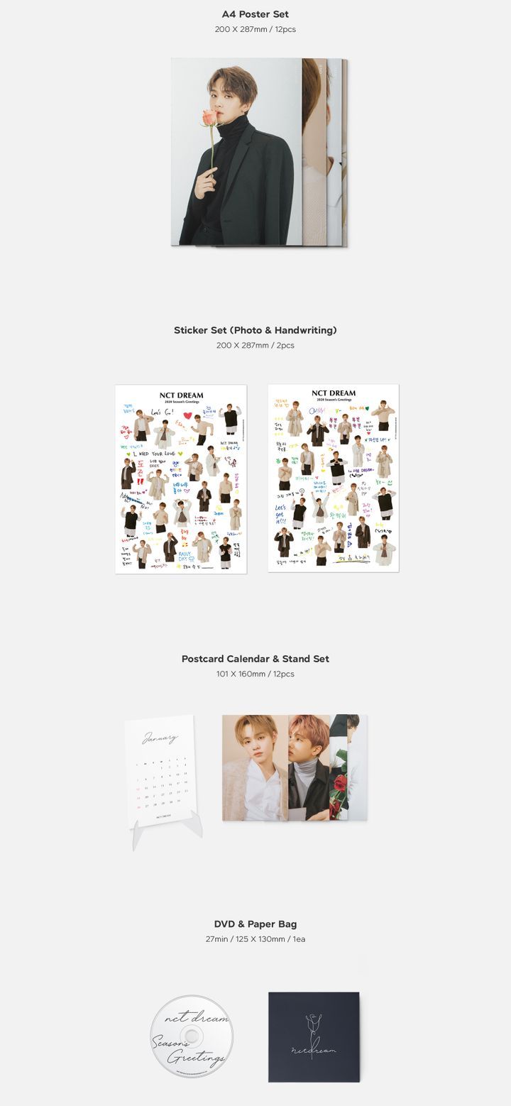 YESASIA: Image Gallery - NCT Dream 2020 Season's Greetings