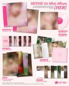 (G)I-DLE: Minnie Mini Album Vol. 1 - HER (LP Version) + Random Poster in Tube