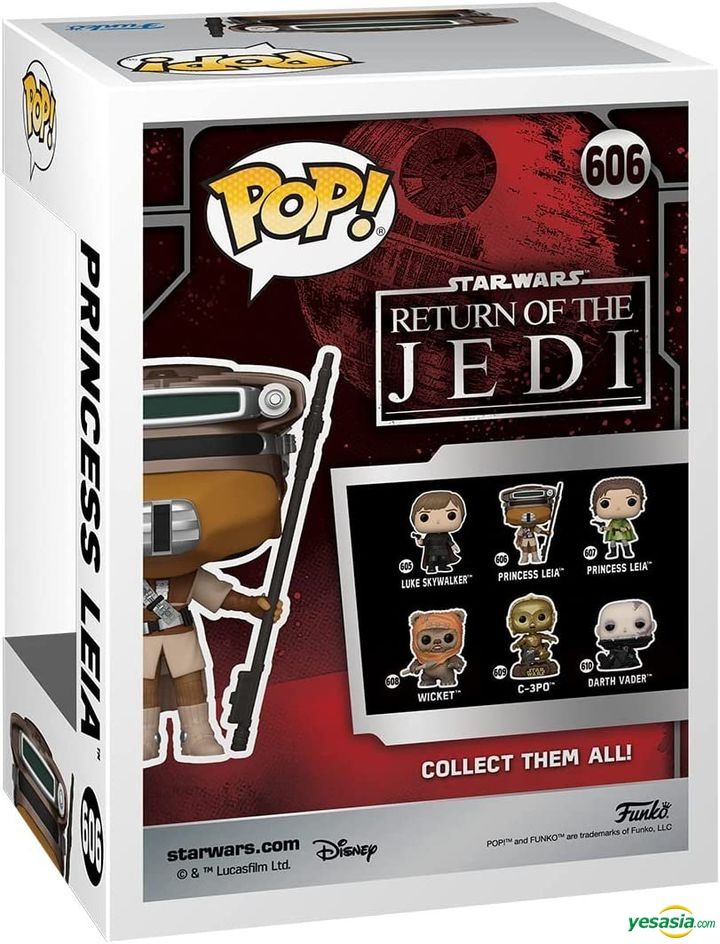 YESASIA FUNKO POP! STAR WARS Return of the Jedi 40th Leia (Boushh