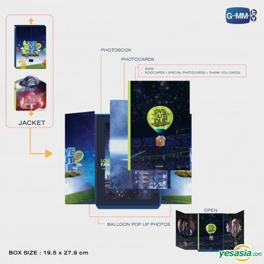 YESASIA: Love Out Loud Fan Fest 2025: LOVEMOSPHERE Boxset (3DVD