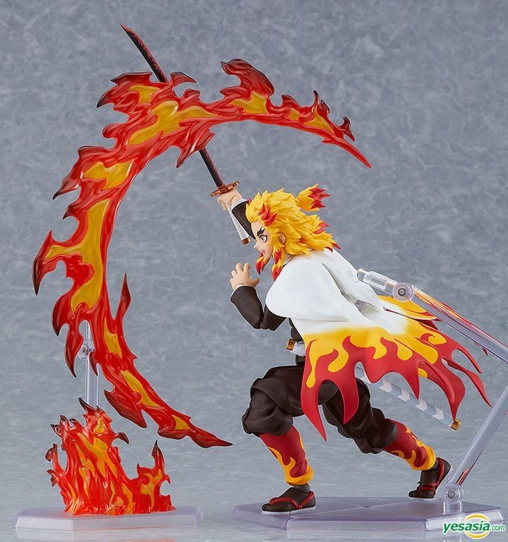 Yesasia Figma Demon Slayer Kimetsu No Yaiba Kyojuro Rengoku Demon