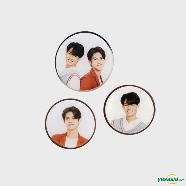 YESASIA: Still 2gether - Bright-Win Pin Set MALE STARS
