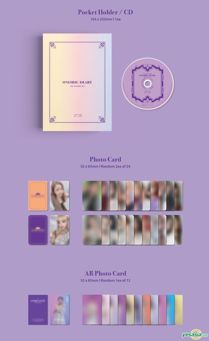 YESASIA: Image Gallery - IZ*ONE Mini Album Vol. 3 - Oneiric Diary