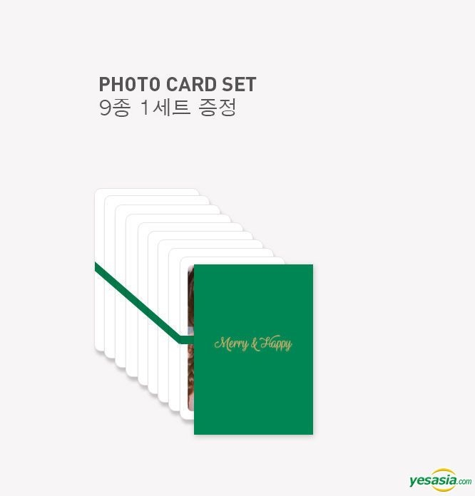 Yesasia Twice The 1st Album Repackage Merry Happy Merry Happy Version Photo Card Set Cd Twice Korea Jyp Entertainment Korean Music Free Shipping