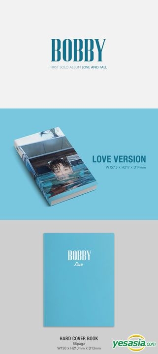 予約済み1000■BOBBY『LOVE AND FALL』FALL ver. YESASIA: Image Gallery - BOBBY Solo Album Vol. 1 - LOVE AND FALL