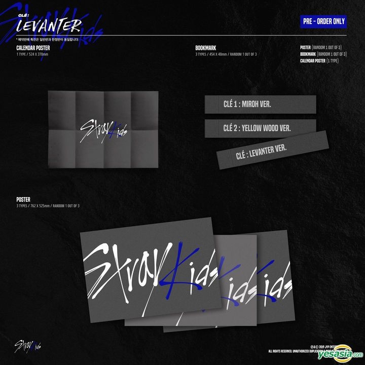 Stray Kids Levanter Limited Version and hotsell Go album