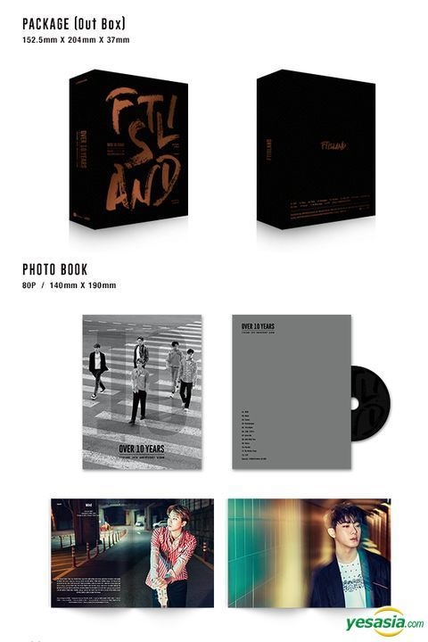 FT Island Over 10 cheapest Years Album