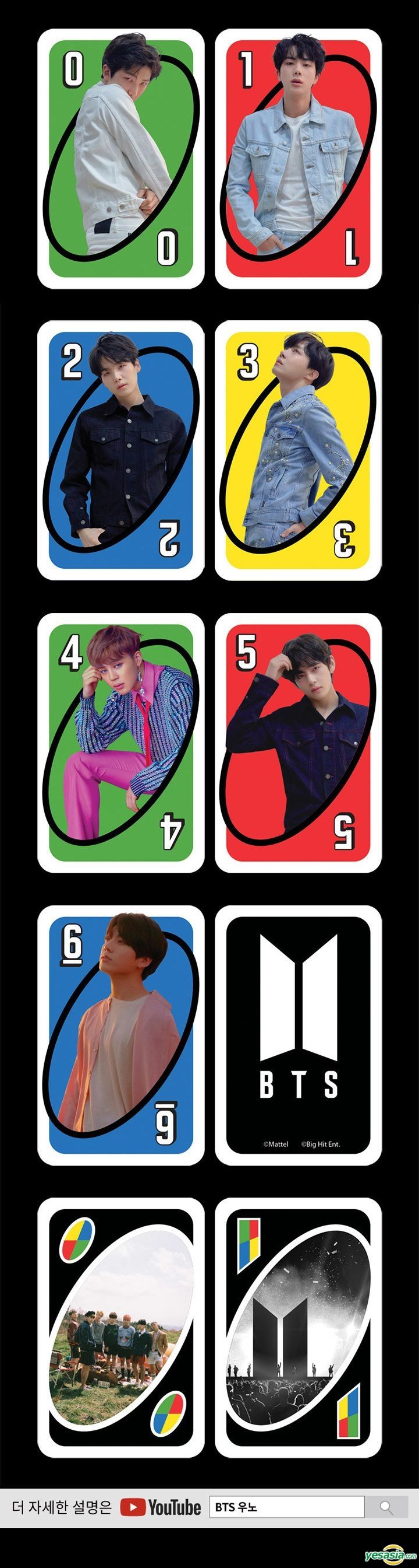 Gigante uno bts Jogo de Cartas com 108 Cartas Baseadas em bts Global  Superstars Global Boy Band, Gift for Boys and Girls Age 7 Years & Older em  Promoção na Americanas