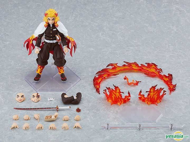 Yesasia Figma Demon Slayer Kimetsu No Yaiba Kyojuro Rengoku Demon