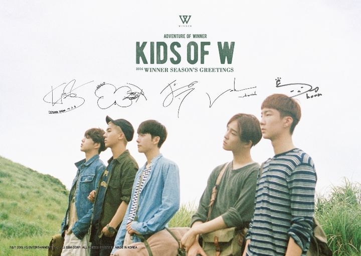 YESASIA: 2016 Winner Season's Greetings : Kids of W (Limited