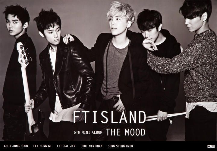 YESASIA: FTISLAND Mini Album Vol. 5 - The Mood + Poster in Tube CD