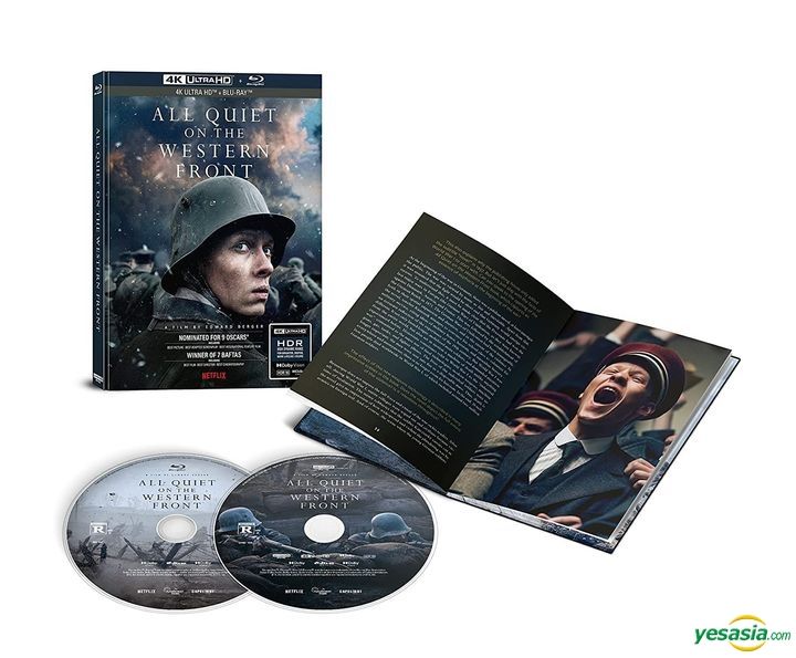 西部戦線異常なし (2022) 北米版 4K UHD-Blu-ray + Blu-ray Amazon.com