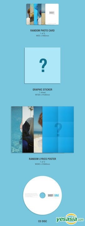YESASIA: Image Gallery - BOBBY Solo Album Vol. 1 - LOVE AND FALL