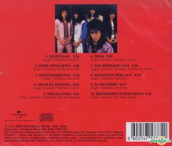 Yesasia Arah Malaysia Version Cd Junction Universal Music Malaysia Mandarin Music Free Shipping North America Site