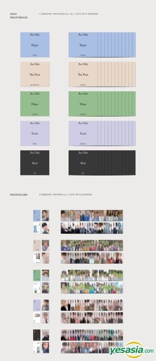 Yesasia Seventeen Vol 3 An Ode Hope Version Cd Seventeen Pledis Entertainment Korean Music Free Shipping