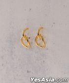 Monsta X : Hyung Won Style - Carni Earrings (Gold Pair)