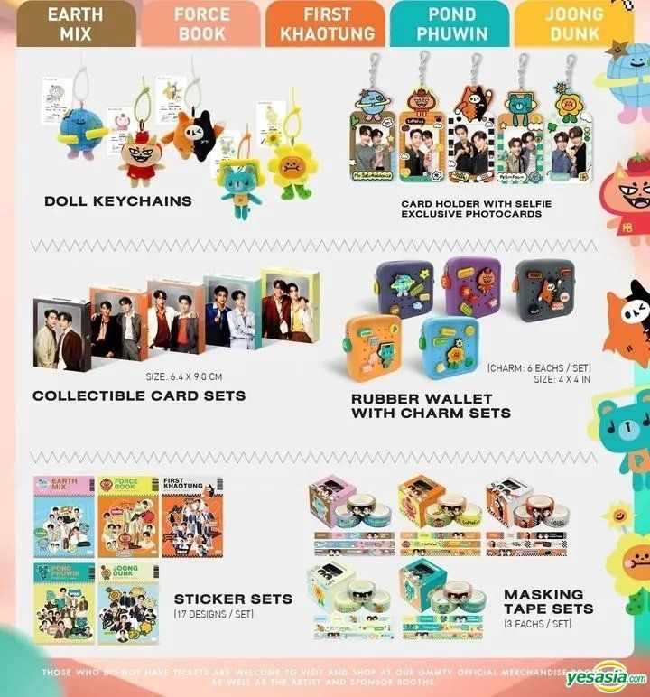 GMMTV FANDAY in BKK PONDPHUWINグッズセット