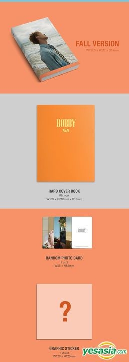 YESASIA: Image Gallery - BOBBY Solo Album Vol. 1 - LOVE AND FALL