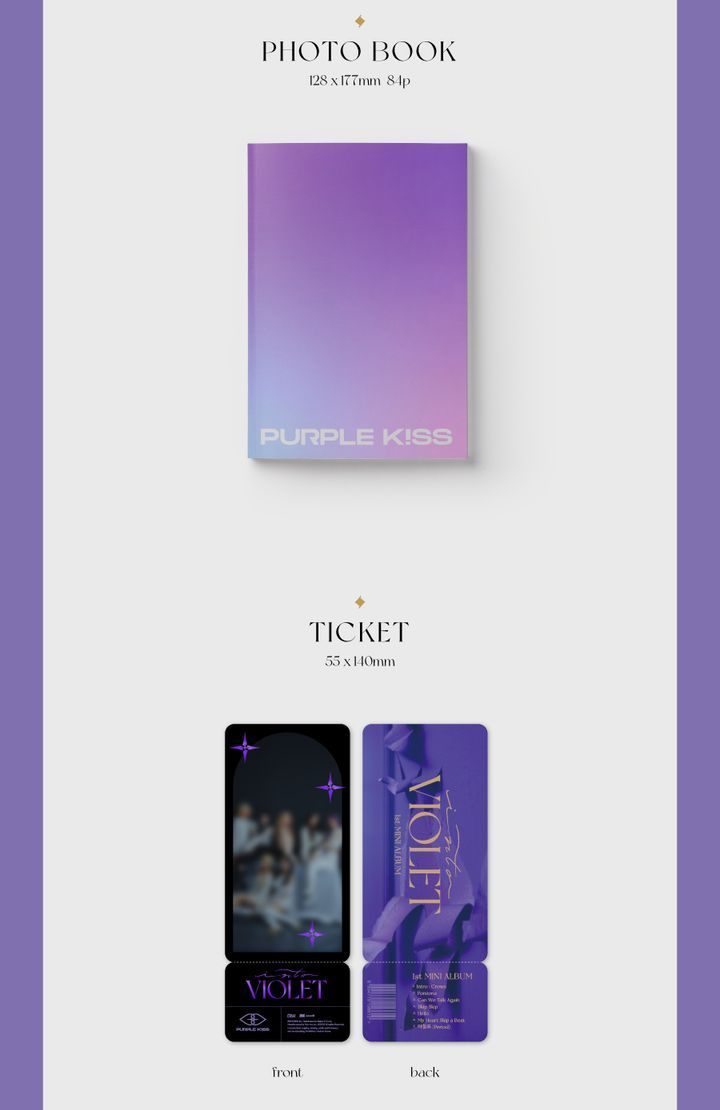 YESASIA: Image Gallery - Purple Kiss Mini Album Vol. 1