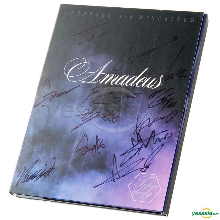 YESASIA: Topp Dogg Mini Album Vol. 3 - AmadeuS (Autographed CD
