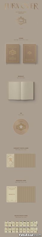 SF9 Mini Album Vol. 9 - TURN OVER (Normal Version) (S + F + 9 Version)