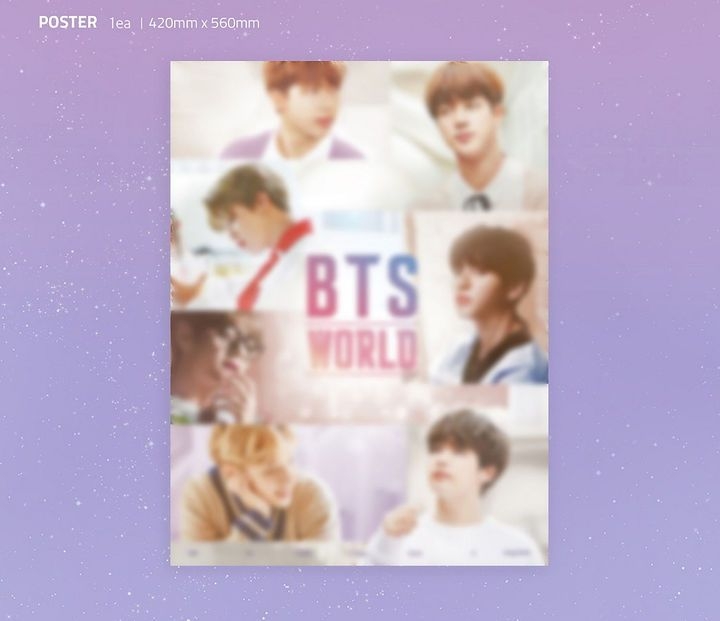 YESASIA: Recommended Items - BTS World OST + Poster in Tube CD