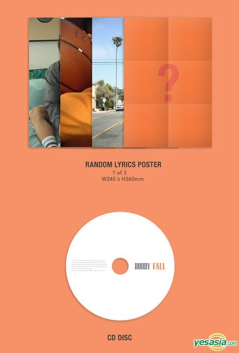 予約済み1000■BOBBY『LOVE AND FALL』FALL ver. YESASIA: Image Gallery - BOBBY Solo Album Vol. 1 - LOVE AND FALL
