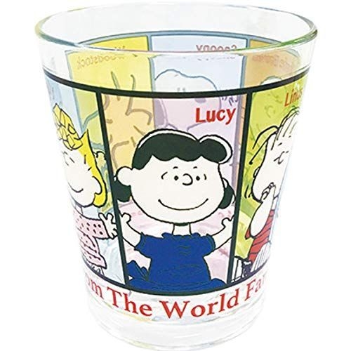 YESASIA SNOOPY Clear Plastic Cup (Peanuts) T'S Factory Lifestyle