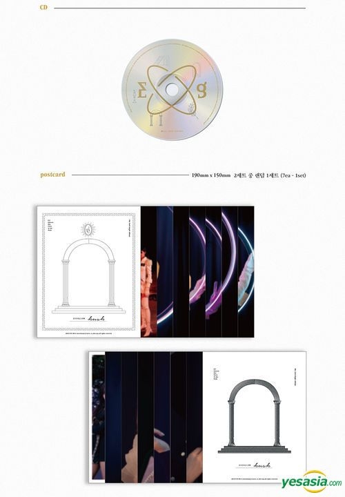 YESASIA: Image Gallery - EVERGLOW Single Album - Hush + Random