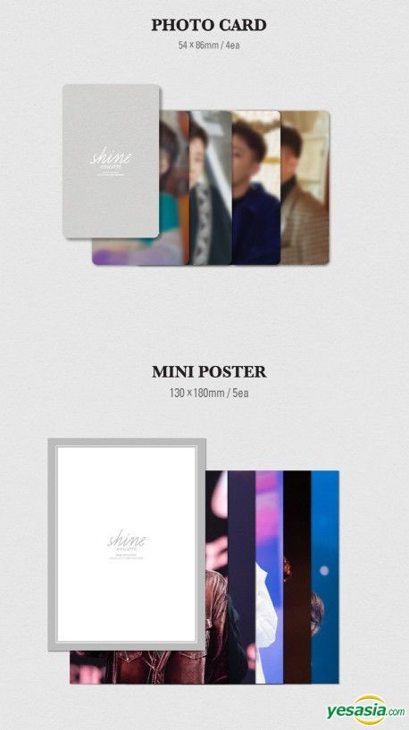 YESASIA: Image Gallery - Kim Sung Kyu Solo Concert SHINE ENCORE (2DVD)  (Photobook + ID Photo Set + Photo Card + Mini Poster) (Korea Version)