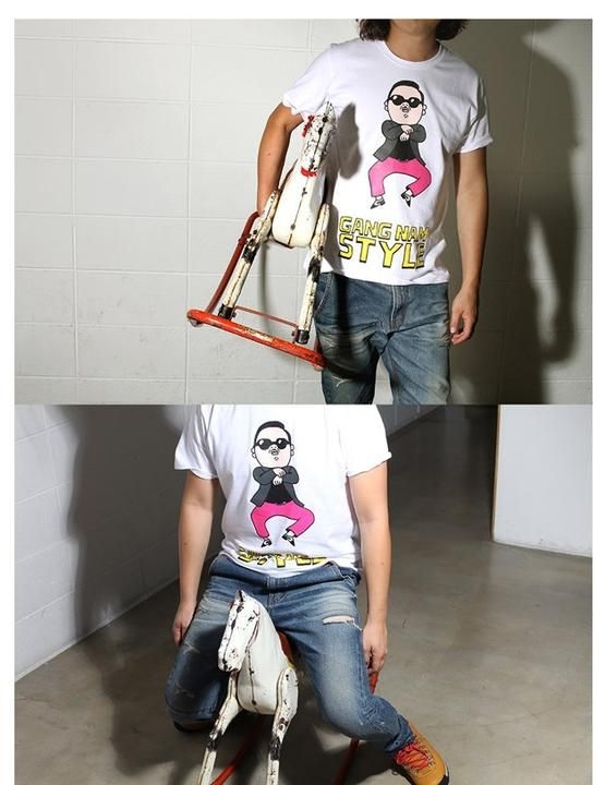 psy gangnam style t shirt