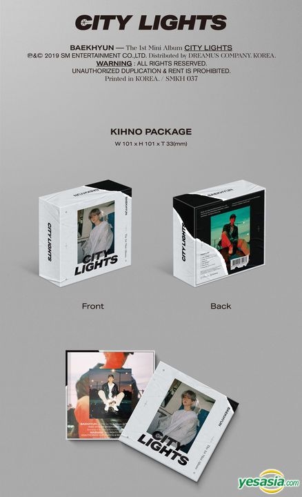 YESASIA: Image Gallery - EXO: Baek Hyun Mini Album Vol. 1 - City