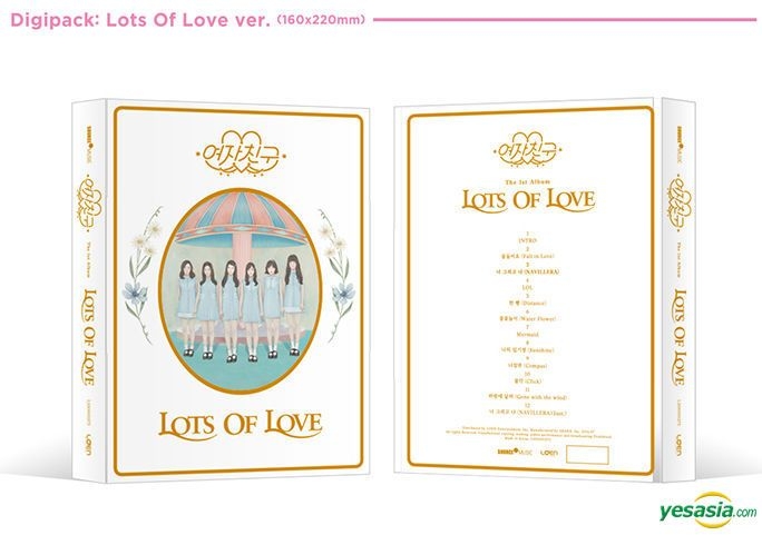 GFRIEND ヨジャチング 「LOTS OF LOVE」 YESASIA: Image Gallery - GFriend Vol. 1 - LOL (Lots of Love