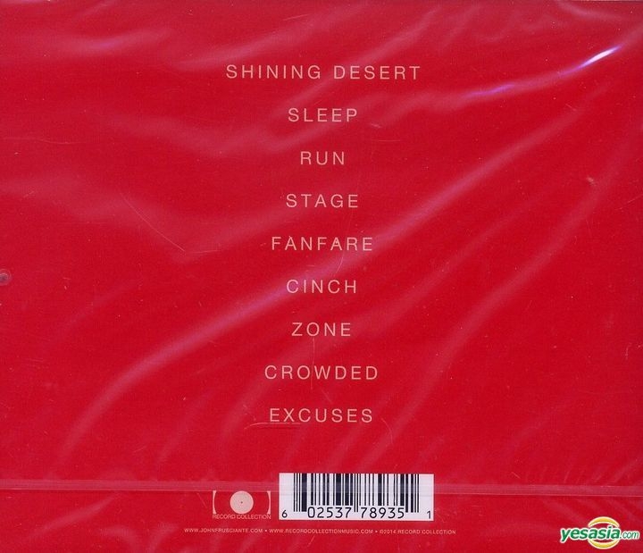 YESASIA Enclosure CD John Frusciante, Universal Music Western