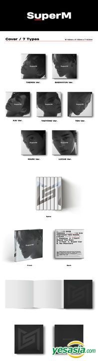 YESASIA: SuperM Mini Album Vol. 1 - SuperM (Mark Version) + Poster
