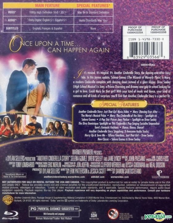 A Cinderella Story / Another Cinderella Story Blu-ray (Family Double  Feature)