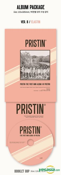 YESASIA: Pristin Mini Album Vol. 1 - Hi! Pristin (Elastin Version B) CD ...