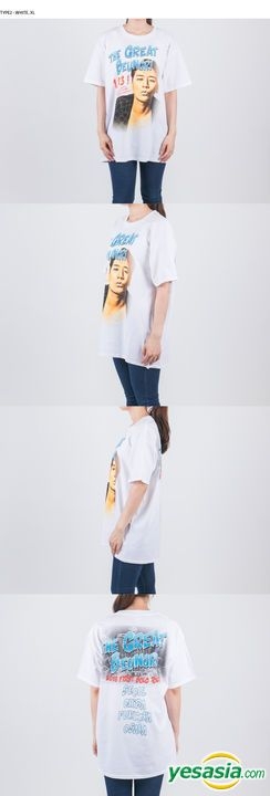【週末値下げ】THE GREAT SEUNGRI Tシャツ スンリ V.I YESASIA: THE GREAT SEUNGRI - T-SHIRT (Type 2) (Black) (XLarge