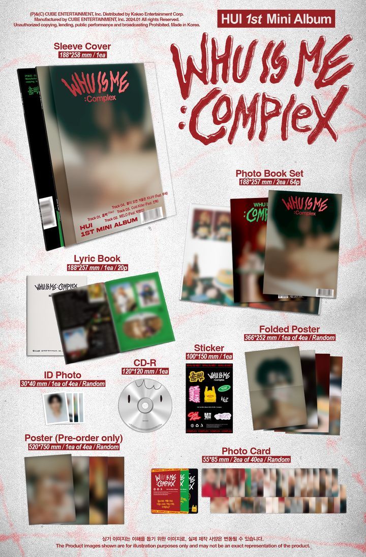 YESASIA: Pentagon: Hui Mini Album Vol. 1 - WHU IS ME : Complex CD - Hui ...